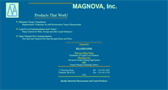 Desktop Screenshot of magnova.com